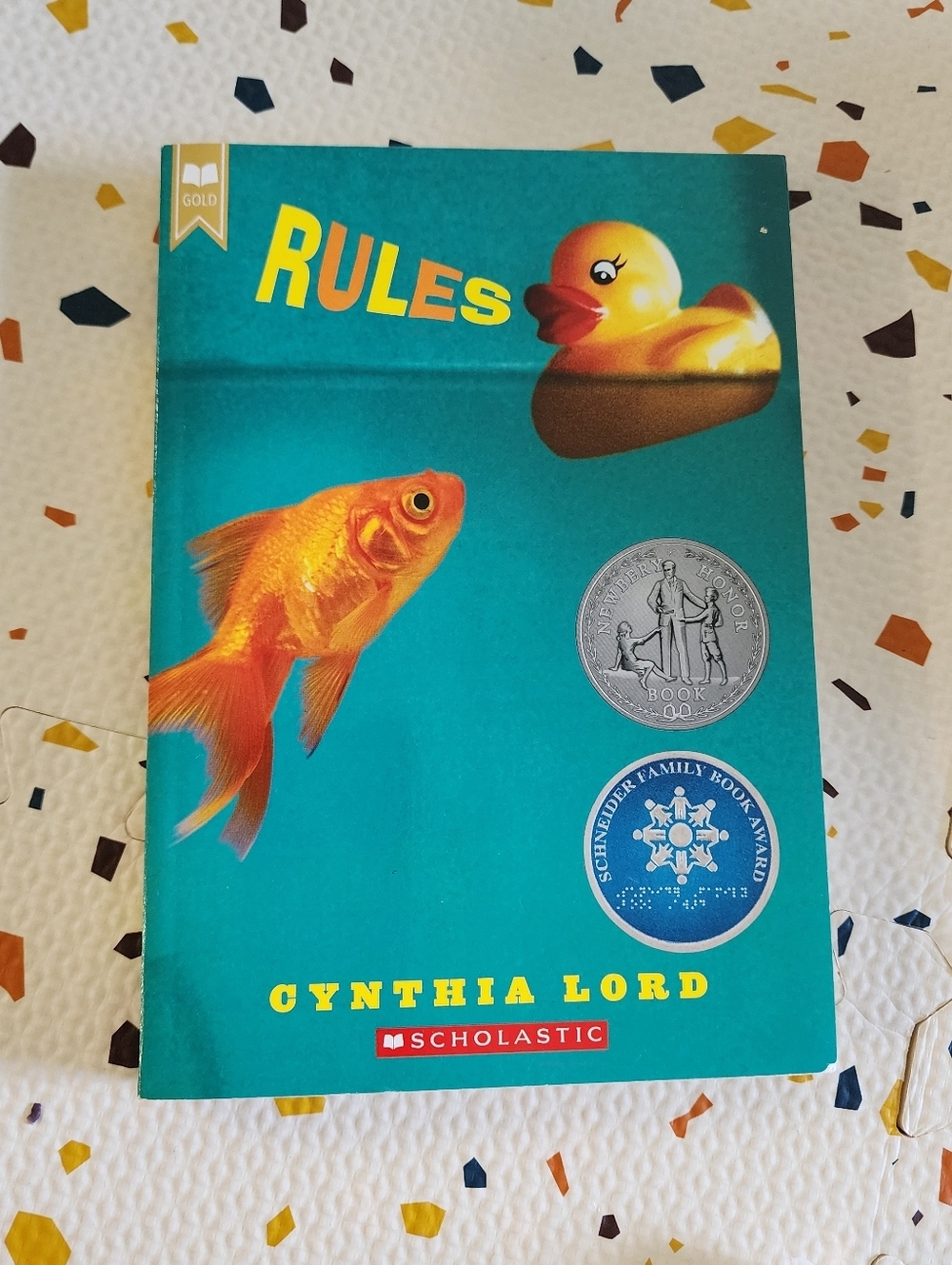 Scholastic Rules Book By Cynthia Lord New Novel Story